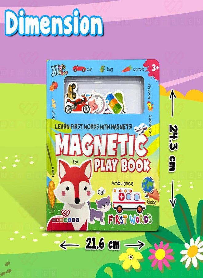 Wembley My First Numbers Magnetic Play Book Set Early Learning Preschool Skills for Kids Children, Toddlers Preschool Activities Birthday Gift - Ages 2+ Years - Image 3